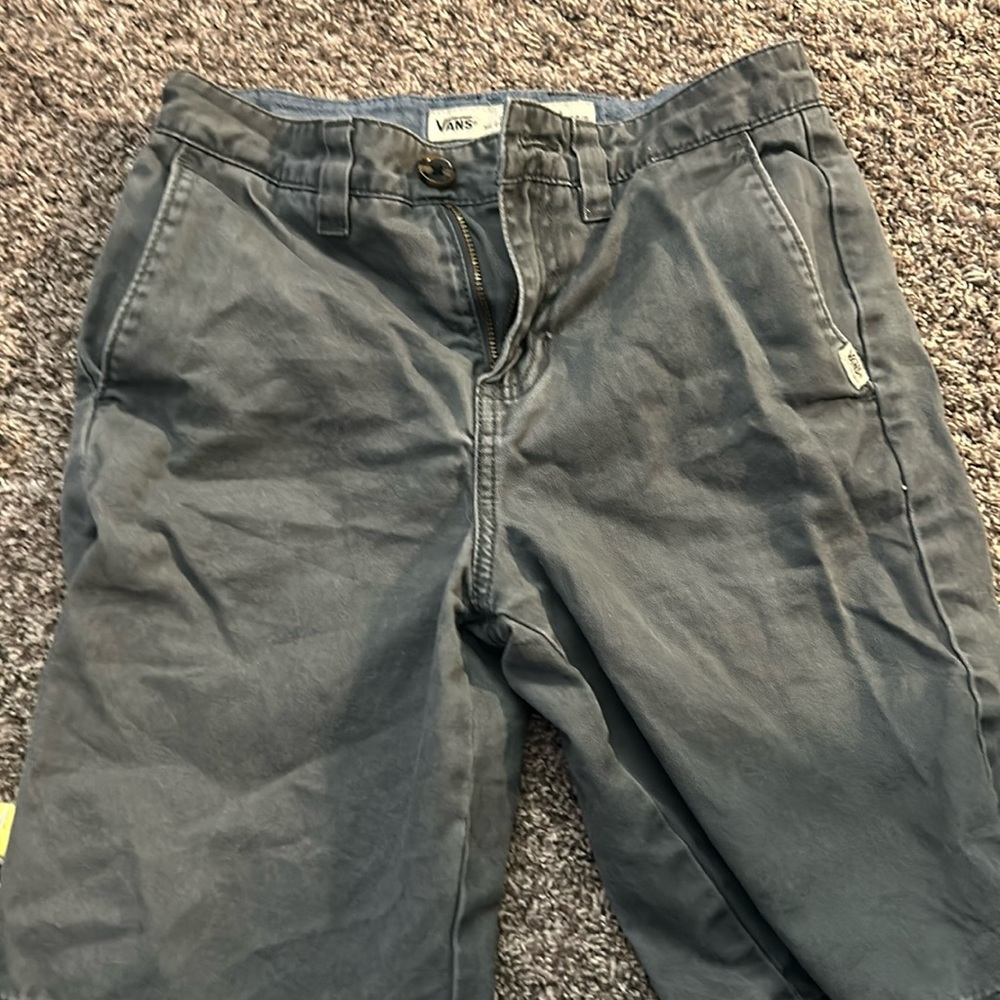 vans cargo/jean shorts